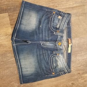 Big star jean shorts